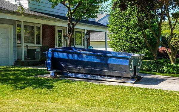 we offer residential dumpsters in various sizes for your convenience